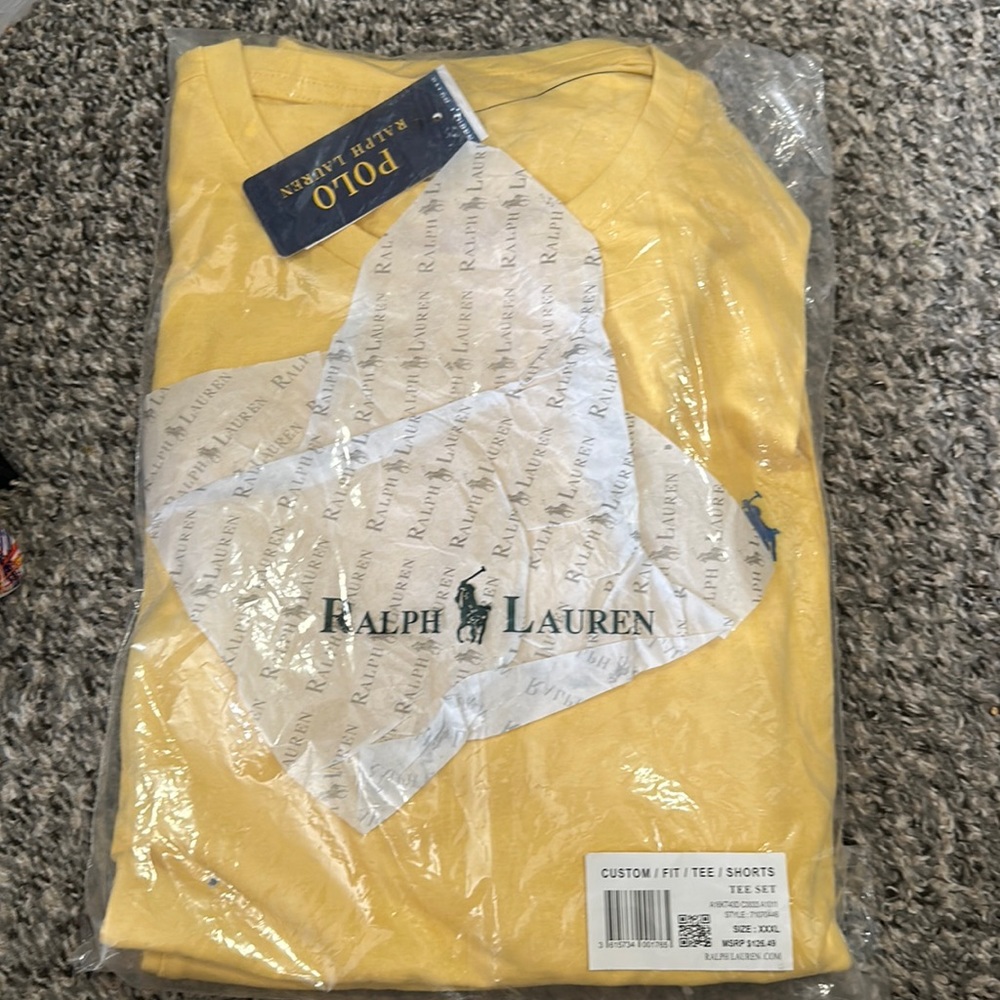 COPY - Polo by Ralph Lauren Fit in yellow. New size XXXL